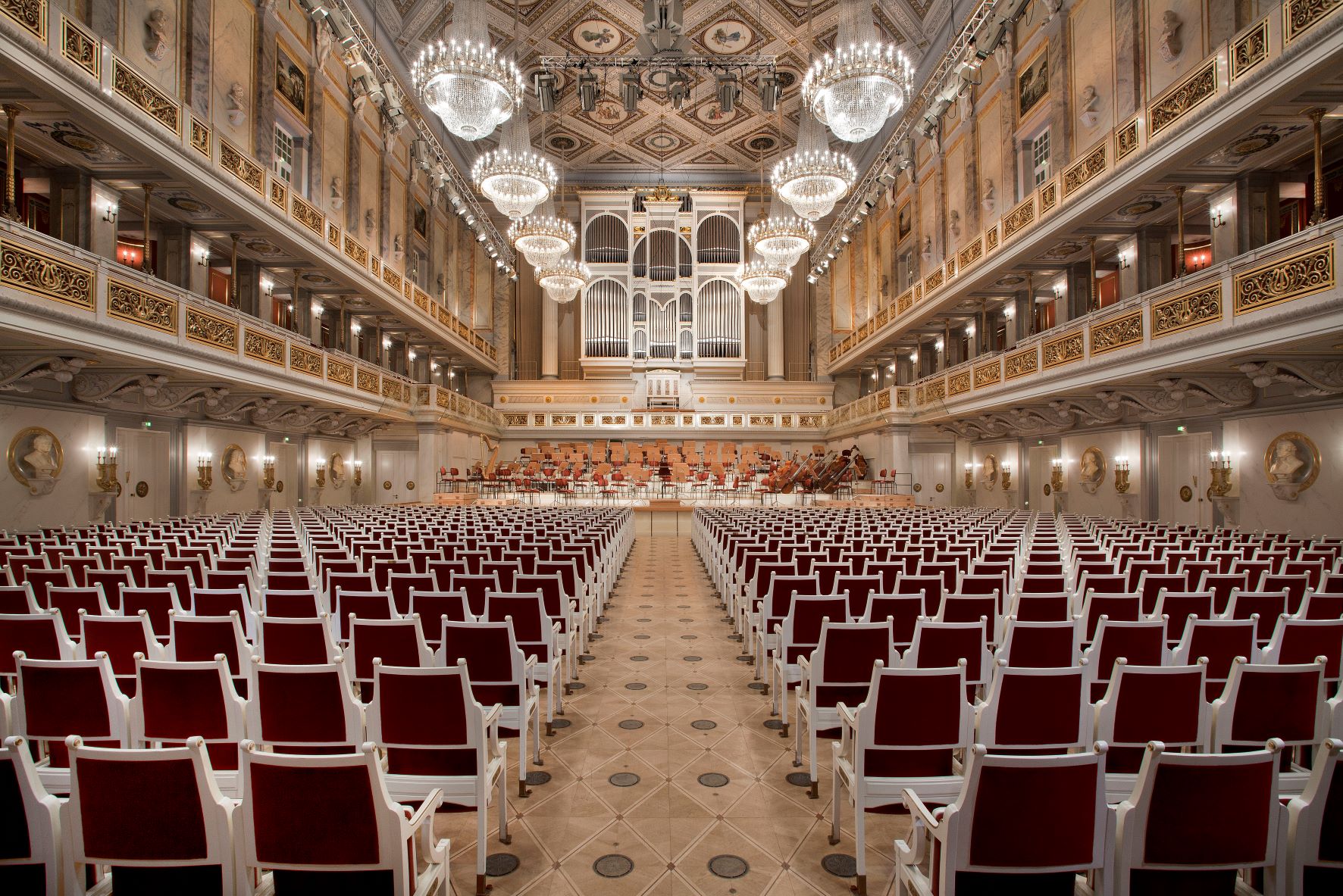 Blick auf die Bühne (Großer Saal) | © Sebastian Runge