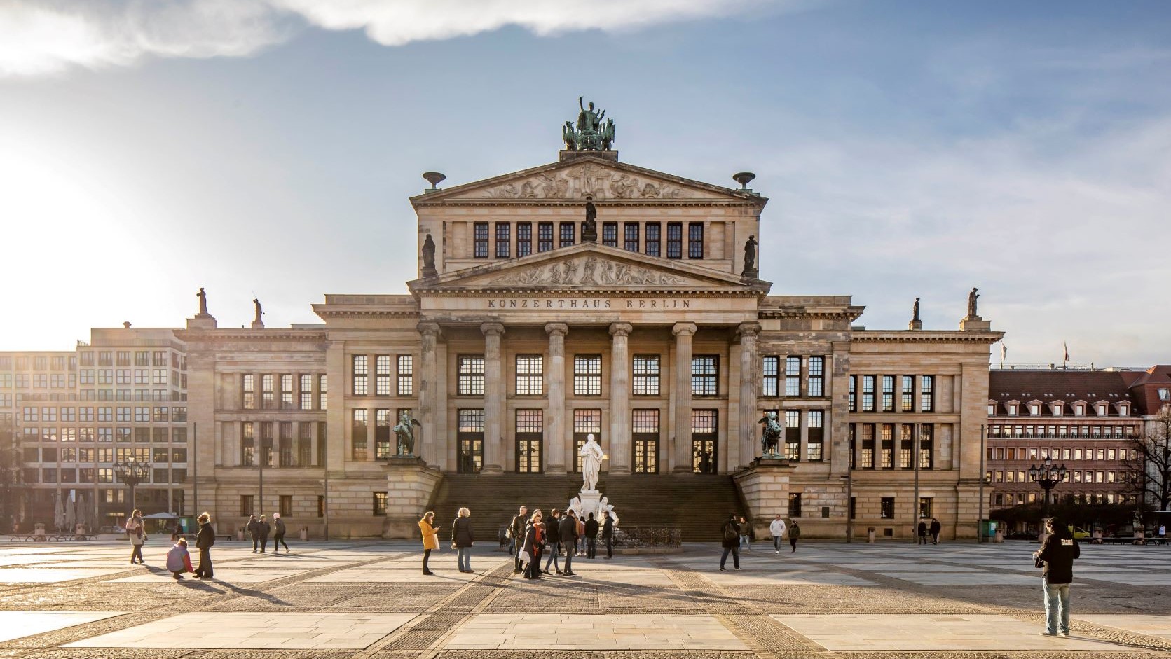 Außenansicht des Konzerthauses Berlin I © SBS Bühnentechnik