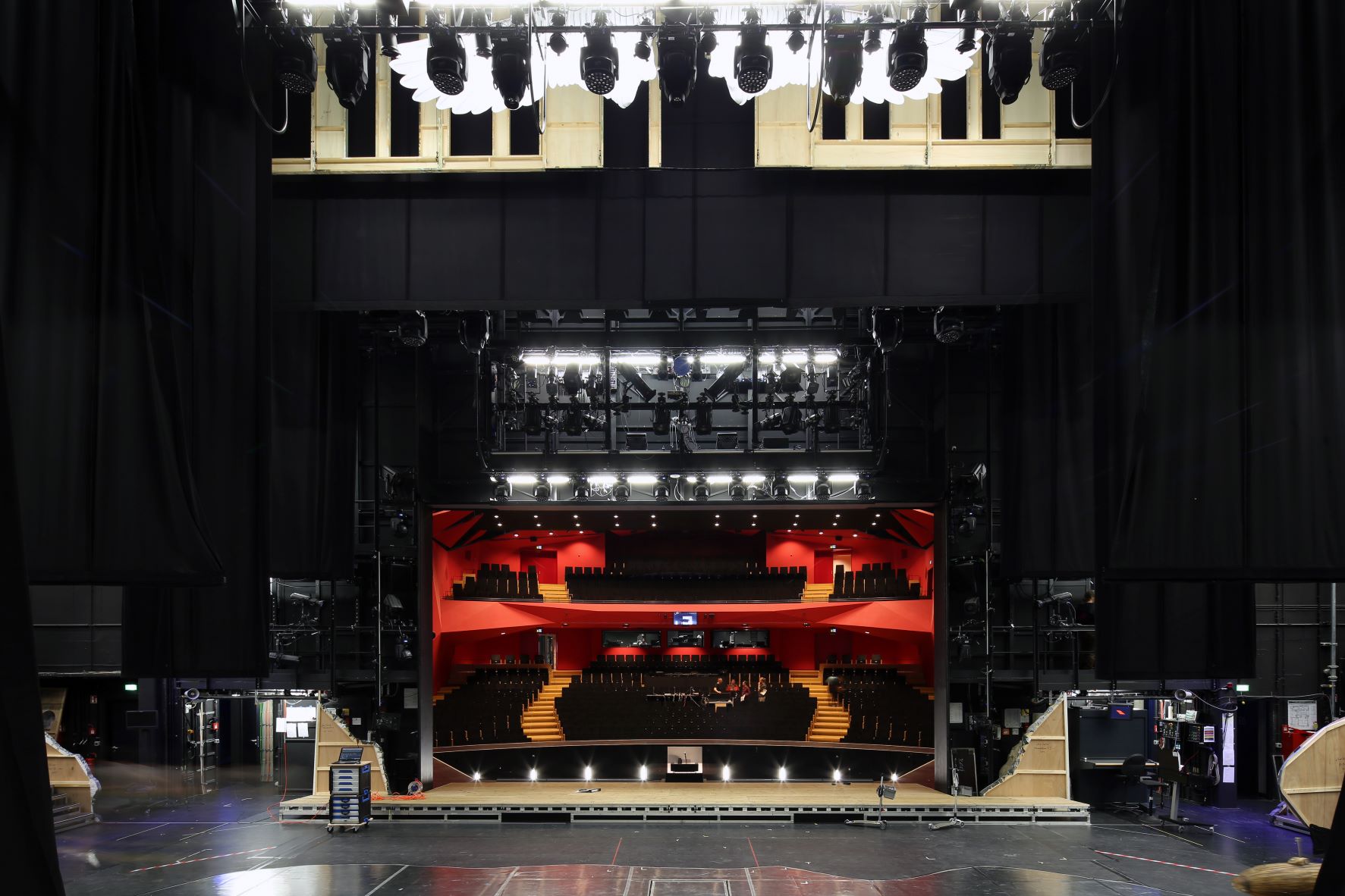 Blick von der Bühne in den Großen Saal |  © Kai-Uwe Schulte-Bundert